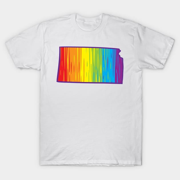 Kansas Pride T-Shirt by Manfish Inc.